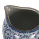 thumbnail image 3 of Blue Ceramic Creamer Pitcher for Milk Pouring with Handle, 3 of 4