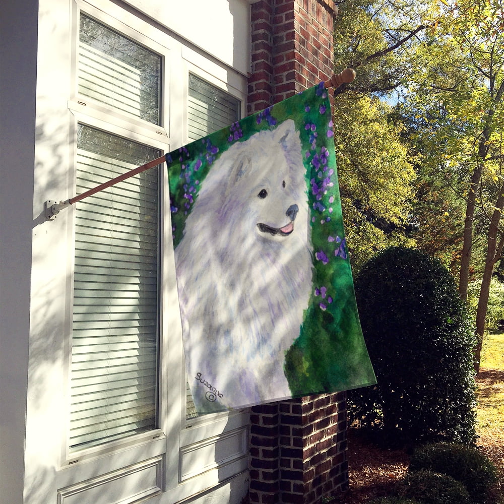 Caroline's Treasures SS8965-FLAG-PARENT American Eskimo Flag, , multicolor