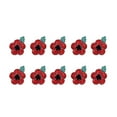 thumbnail image 4 of 5pcs Poppy Badges Pin Brooch Crystal Enamel Badge 2020 Red Poppy Branch, 4 of 8