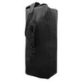 thumbnail image 3 of Rothco Top Load Canvas Duffle Bag, Black, 30" x 50", 3 of 6