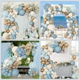 thumbnail image 2 of Ayieyill 156pcs Dusty Blue Balloon Arch Kit for Baby Shower, Wedding, Birthday, Party Decor, 2 of 8
