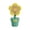 Yellow, variant on THOPBPRK Sunflower Potted Plant Desktop Fan USB Rechargeable Personal Fan for Home Decor Cute Floral Tabletop Fan for Workspace Bedside Table and Gift Idea for All Occasions, Pink