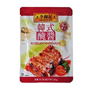 NineChef Bundle - Lee Kum Kee Korean Marinade - 1.8oz (Pack of 1) + 1 NineChef Brand ChopStick