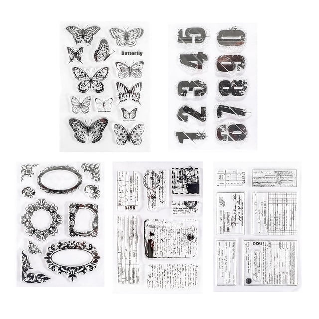 Sellos , suministros para manualidades, sello de goma para álbum de recortes, álbum de fotografía artesanal, fabricación de tarjetas,