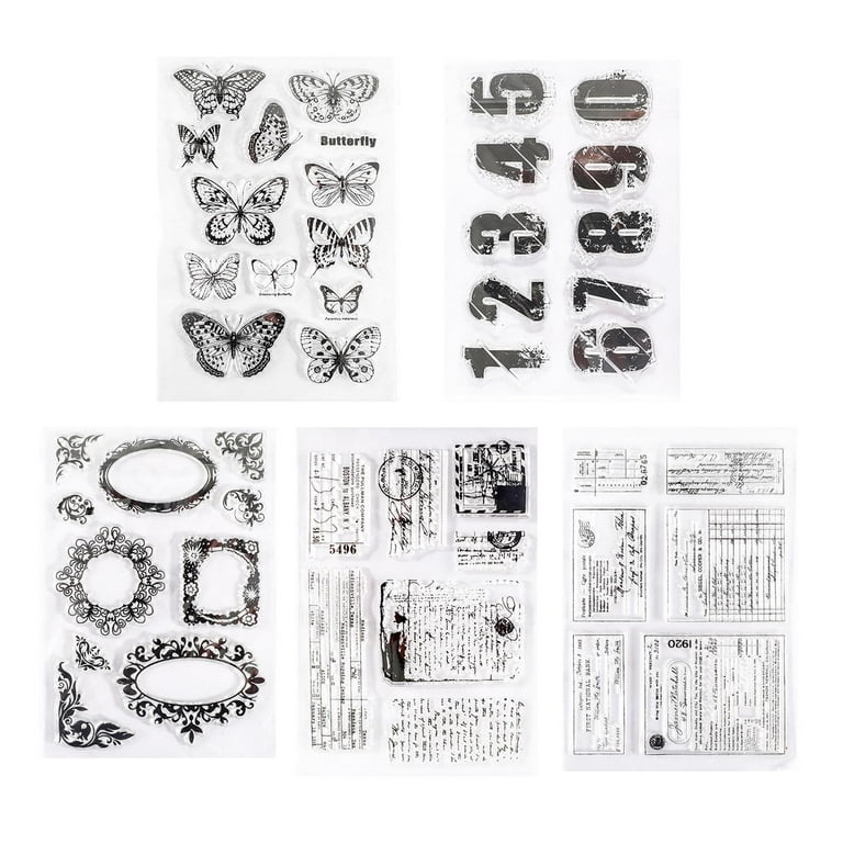 Kwan Crafts Grid Dots Background Clear Stamps for Card Making Decoration  and DIY Scrapbooking – TopToy
