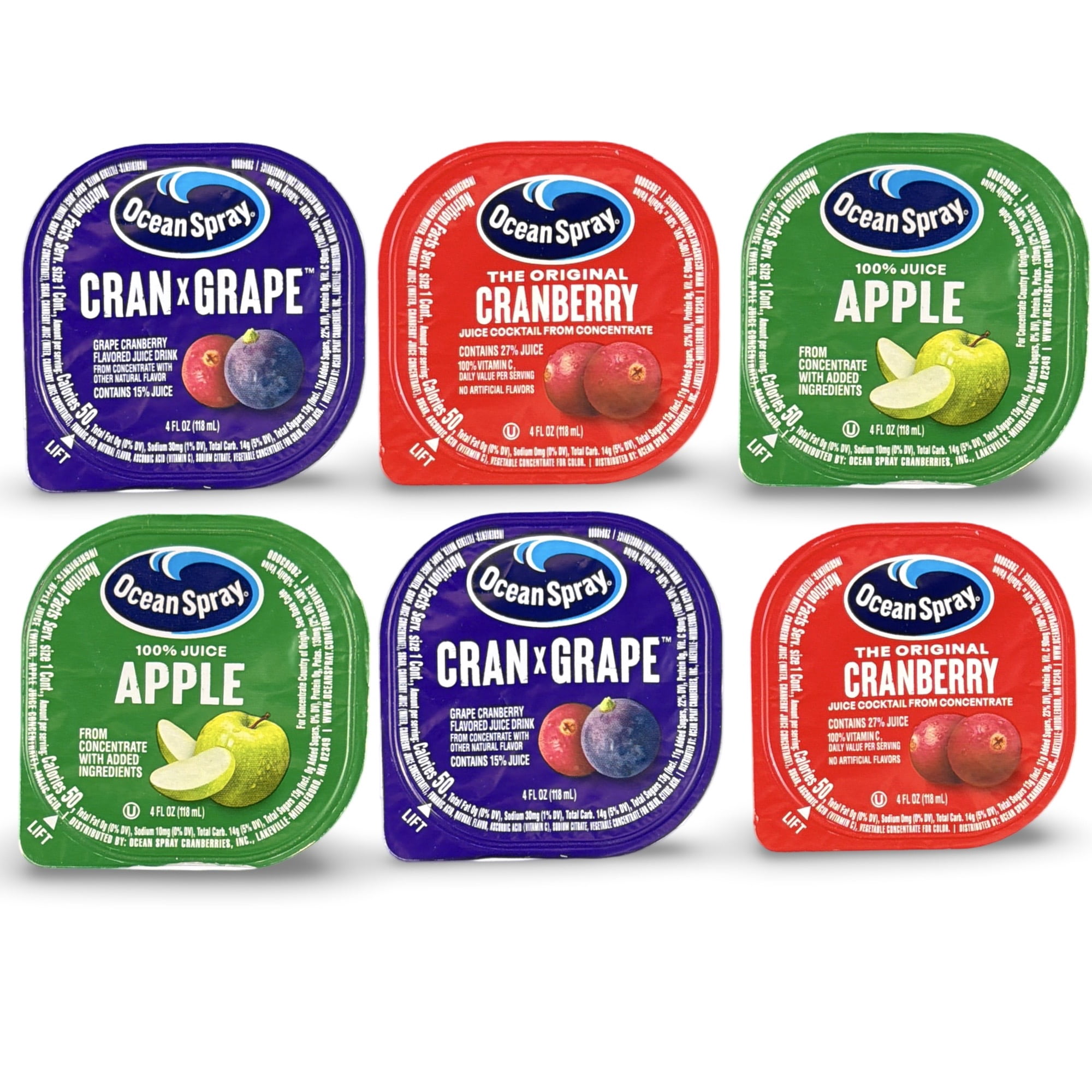 Ocean Spray Apple Juice 4 oz. 48 Count (00720) 307-00002