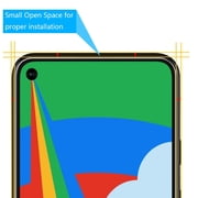 Google Pixel 5 Screen Protector Tempered Glass [9H Hardness] [Ultra-Clear] [Bubble Free] [High Definition] [Case Friendly] Premium Tempered Glass Screen Protector 0.3mm for Google Pixel 5 (6.0)