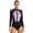 Pink, variant on Women's Long Sleeve Gymnastics Leotard Acrobatics Performer Costume Ballet Dance Bodysuit for Red XL