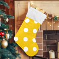 thumbnail image 5 of Coolnut Christmas Stocking Personalized Polka Dot Large Candy Stocking Hanging Gift Xmas Stockings Decoration 1 PC for Family Holiday Party Ornaments Decor Fireplace, 5 of 7