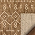 thumbnail image 6 of Well Woven Medusa Nord 6' x 9' Brown Moroccan Tribal Outdoor Rug, 6 of 8