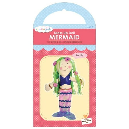 - My Studio Girl Dress Up Doll Mermaid Kit, Lily