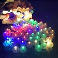 thumbnail image 2 of 100/50/30PCS Round Mini Led RGB Flash Ball Lamp Put in paper Lantern Balloon Lights For Christmas halloween Wedding Party Decoration, 2 of 10