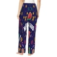 thumbnail image 3 of Daiia Happy Mardi Gras Women's Sleep Pant with Pockets and Drawstring,Pajama Pants-Medium, 3 of 9