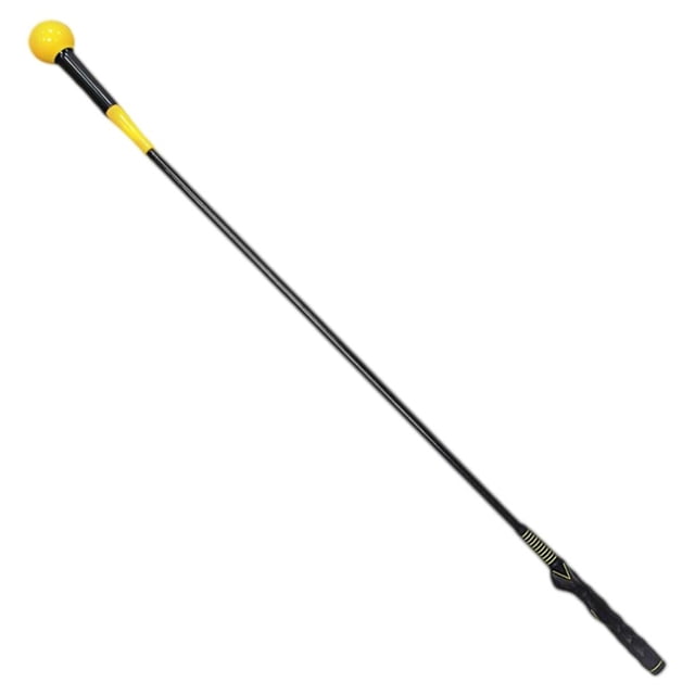 Ayuda de entrenamiento de golf Cola Golf Swing Trainer Aid Amarillo