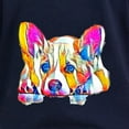 thumbnail image 3 of CafePress - Colorful Corgi Puppy Long Sleeve T Shirt - Women's Long Sleeve Graphic Tee Casual Fit, 3 of 4