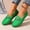 Green, variant on Viluyesy Womens Comfort Loafers, Soft Sole Slip-On Round Toe Faux Leather Fashion Flat Loafers Wine