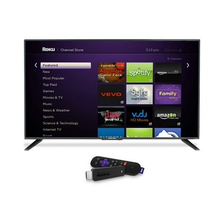 Sceptre X435BV-F-ROKU 43" Class LED TV - 1080p, 60Hz with Roku Streaming Stick