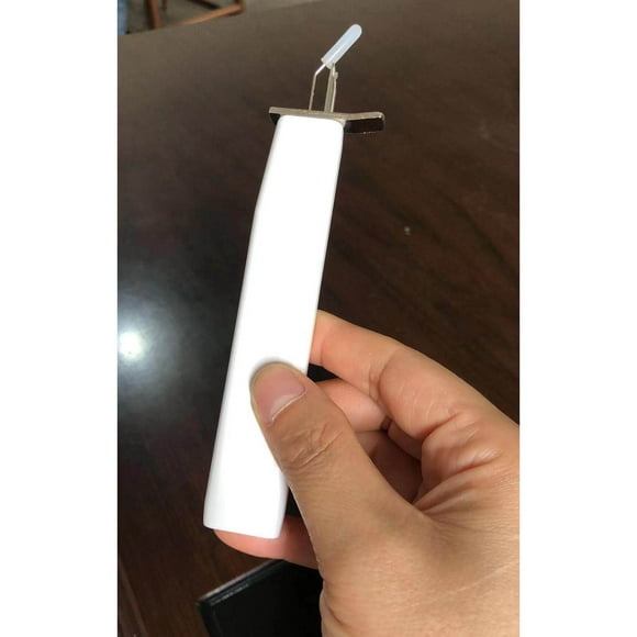 Dalazy Outil de Nouage Perles pour Enfiler Perles et Autres Perles Décoratives Blanc