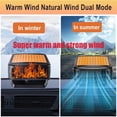 thumbnail image 3 of Parabrisas descongelador portátil QEPJO, 12 V, 200 W, calentador de coche, 3 of 7