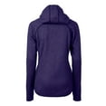 thumbnail image 3 of Women's Cutter & Buck  Heather Purple Kansas State Wildcats Vault Mainsail Full-Zip Hooded Jacket, 3 of 3