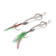 thumbnail image 1 of Juego De Cebos De Pesca Duros De Metal Con Vibración, 2 Uds., Señuelos De Pesca Duros Con Anzuelo, 10g, Plateado, 15g, Plateado, 1 of 8