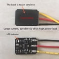 thumbnail image 4 of Módulo De Control Táctil Capacitivo, DC 3V-18V Reemplazo De Estado Biestable PCB Módulo De Interruptor Táctil Capacitivo De Respuesta Sensible Con Luz LED Para Luz Nocturna, 4 of 7