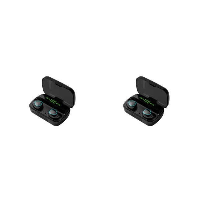 Kearding Auriculares inalámbricos Bluetooth 5.0 Auriculares impermeables Auriculares portátiles para deportes para Android Celular No.01 2piezas