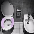 thumbnail image 3 of Dinheiro Calentador de baño Funda para Asiento de Inodoro Almohadillas Reutilizables Cojín para Asiento de Inodoro Almohadilla para Asiento de Inodoro, 3 of 5