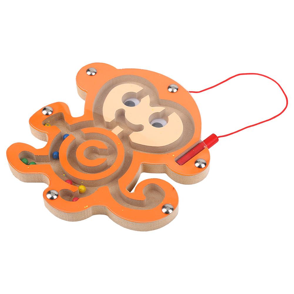 Tebru Wooden Maze Educational Intellectual Kids Toy Puzzle