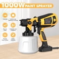 thumbnail image 2 of Pulverizador de pintura MirrorZone eléctrico de 1000 W con recipiente de 1400 ml, 2 of 6