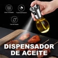 thumbnail image 2 of Botella Dispensador De Aceite y Vinagre En Spray Pulverizador Atomizador 200 ml De Vidrio A Prueba de Fugas para Cocinar Hornear Asar y Freír, 2 of 7
