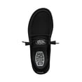 thumbnail image 2 of Zapatos HEYDUDE Wendy Funk Mocasín Negro con Parte Superior Textil, 2 of 7