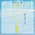 thumbnail image 2 of Vsenkes Tennis Ball Self Practice  Training Lightweight Tool Tennis Racket Tennis er Set for Park Backyard Yellow, 2 of 8