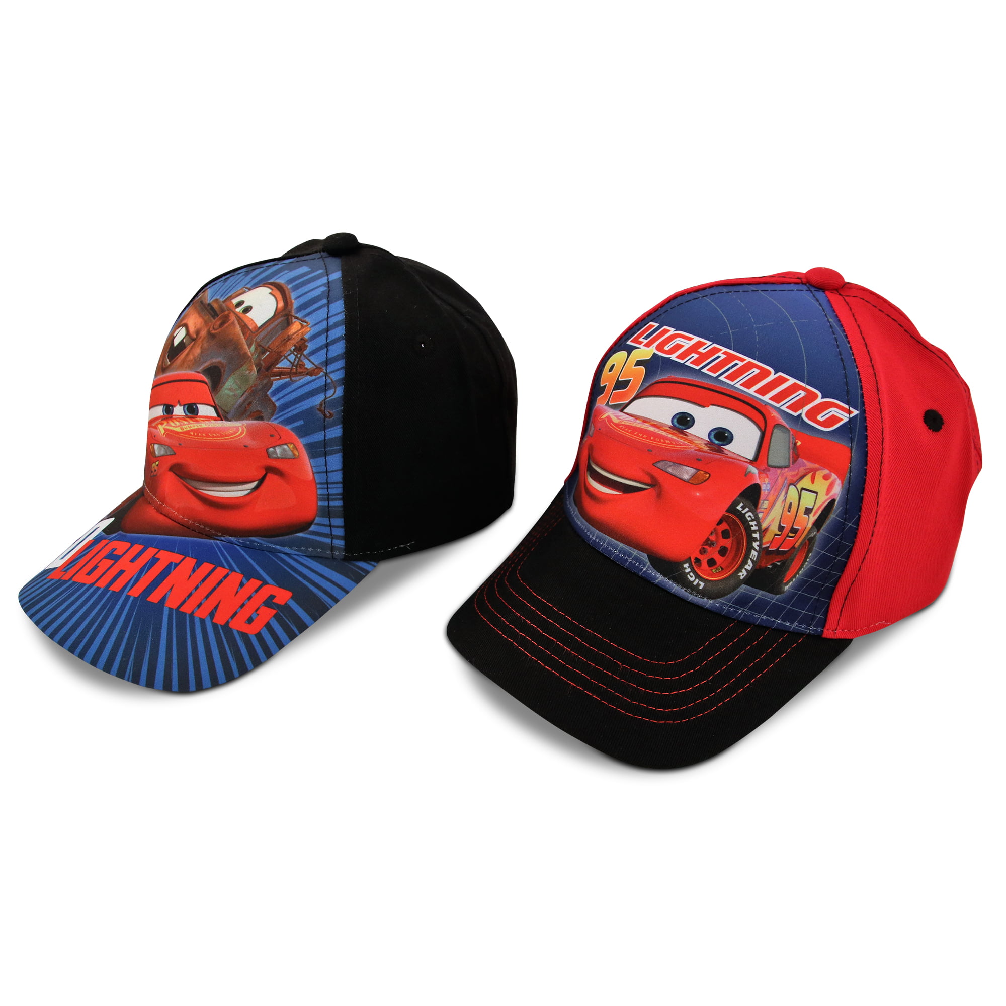 Disney Baby Cars Sun Cap Hat  Size 12-18 Months Red or Blue