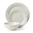 thumbnail image 2 of Oneida Ridge White 12-Piece Stoneware Tableware Set (Service for 4), 2 of 14