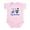 Petal Pink, variant on CafePress - This Little Monkey Big Brothe Infant Bodysuit - Baby Light Bodysuit, Size Newborn - 24 Months