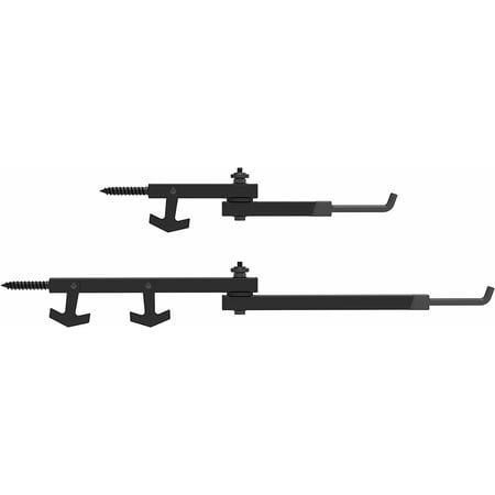 cbcterYouRanTerHalf Rack Wing Treestand Bow Hanger - Powder Coated Steel - Durable & Weather-Resistant - Rugged Matte Finish Screw in Bow Holder
