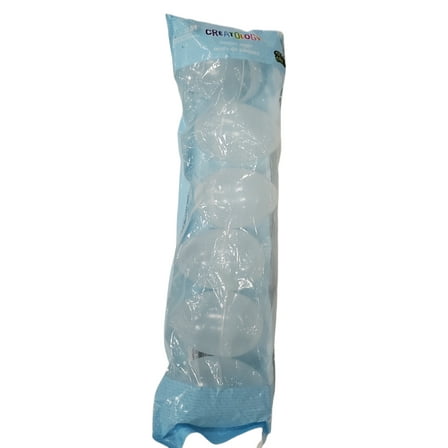 6-Pc Clear Fillable Easter Eggs for Treats