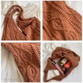 thumbnail image 4 of JUYGO Knitted Hobo Bag Women's Crocheted Shoulder Bag Large Handbags Tote Wool Woven Aesthetic Purse Top Handle Bag, 4 of 8