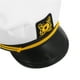 thumbnail image 4 of KAKOWELY Gorra azul marino ajustable blanca para hombre y mujer, ideal para fiestas en yates, disfraces de marinero, aventuras al aire libre, gorra de capitán de yate azul marino y blanca., 4 of 5