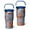 Blue, variant on Spooky Night Tumbler 30oz - Pumpkin Black Cat Pattern Halloween Dark Theme - Double Wall Insulated Stainless Steel Cup, Leak Proof Flip Straw