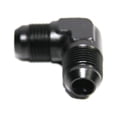 thumbnail image 3 of 10 Pieces Of BLACK AN8 8-AN Male to 8AN AN-8 Male 90 Degree Flare Swivel Fitting Adapter BLACK AN8 8-AN Male to 8AN AN-8 Male 90 Degree Flare Swivel Fitting Adapter, 3 of 6