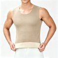 thumbnail image 5 of Yongwang Mens Fashion Tank Top Crew Neck Sleeveless Tops Winter Warm Slim Fit Tank Top Elastic Undershirt Base Layer, 5 of 6