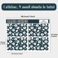 thumbnail image 2 of Credit Card Skin Debit Card Skin Debit Card Stickers Covers No Bubble Slim Small Chip Personalized Bank Card Protecting Decals PVC Waterproof Transportation Card White Flowers 7.3x5.4Inch, 2 of 8