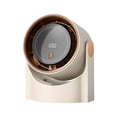 thumbnail image 1 of ICQOVD Desktop Fan Table Fan 100 Speed Wall Mounted Quiet Led Display Rechargeable Hands-Free Portable Cooling, 1 of 5
