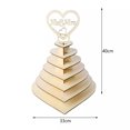 thumbnail image 2 of Expositor de chocolate TUMALL, decoración para bodas, postre decorativo para aniversarios (predeterminado), 2 of 7