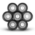 thumbnail image 1 of Cabezales de afeitadora, afeitadora eléctrica flotante para barba, 7 cabezales para hombres con afeitado limpio, cuchilla universal de doble anillo, afeitado rápido, reemplazo duradero para El, 1 of 5