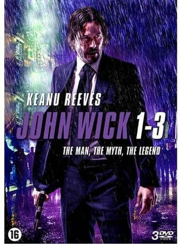 John Wick 1-3 (DVD)