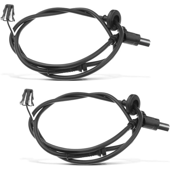A-Premium ABS Wheel Speed Sensor Compatible with Volkswagen Models - for Jetta, Golf 1995-1999, Cabrio 1996-2002 - Rear Driver or Passenger Side, Replace# 1H0927807D, 1H0927807B