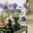 thumbnail image 2 of Summer Chrysanthemum Flower Stem in Purple 23.6" Tall, 2 of 7